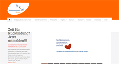 Desktop Screenshot of hebammenpraxis-gossau.ch